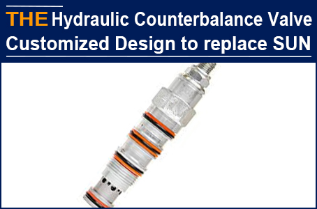 AAK customized hydraulic counterbalance valve replaced SUN, making...