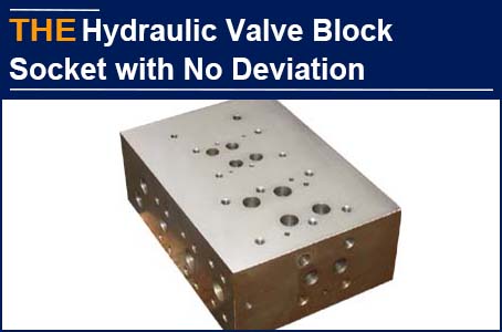 AAK hydraulic valve block socket with no deviation, Kuplin...