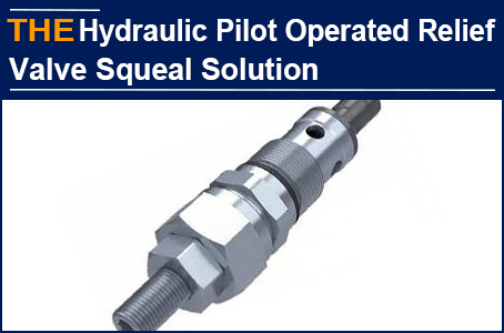 AAK solved the squeal of the hydraulic cartridge relief valve with a...