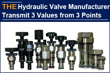 AAK uses 3 points to promote the content of hydraulic valves and...